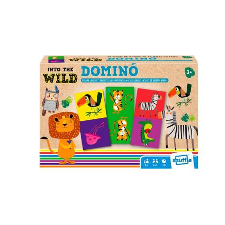 DOMINO SHUFFLE INFANTIL INTO THE WILD