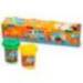 PASTA DE MODELAR CARIOCA BABY DO 150 ML CAJA DE 4 UNIDADES COLORES SURTIDOS