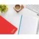CUADERNO ESPIRAL LIDERPAPEL A4 MICRO WITTY TAPA DURA 120H 90GR CUADRO 5MM 5 BANDAS 4 TALADROS COLORES SURTIDOS