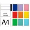 CUADERNO ESPIRAL LIDERPAPEL A4 MICRO SMART TAPA BLANDA 80H 75GR HORIZONTAL 7MM DOBLE MARGEN 4 TALADROS COLORES