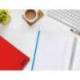 CUADERNO ESPIRAL LIDERPAPEL A4 MICRO SMART TAPA BLANDA 80H 75GR CUADRO 5MM DOBLE MARGEN 4 TALADROS COLORES