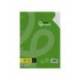 RECAMBIO LIDERPAPEL DIN A4 100 HOJAS 75 GR CUADRO 4 MM CON MARGEN SIN TALADROS