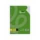 RECAMBIO LIDERPAPEL DIN A4 100 HOJAS 75 GR CUADRO 4 MM CON MARGEN 16 TALADROS