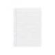 RECAMBIO LIDERPAPEL DIN A5 100 HOJAS 75 GR PAUTA 5 2.5MM CON MARGEN 6 TALADROS
