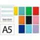 CUADERNO ESPIRAL LIDERPAPEL DIN A5 SMART TAPA BLANDA 80H 75GR PAUTA 2,5MM CON MARGEN COLORES SURTIDOS