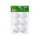 FIGURA DE ESPUMA BLANCA LIDERPAPEL BOLA DE 7 CM BOLSA CON 6 UNIDADES