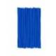 LIMPIAPIPAS DE CHENILLA LIDERPAPEL 30 CM COLOR AZUL MATE BOLSA DE 100 UNIDADES