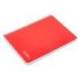 CUADERNO ESPIRAL LIDERPAPEL DIN A4 WITTY TAPA DURA 80H 90GR PAUTA 2,5MM CON MARGEN COLOR ROJO