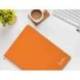 CUADERNO ESPIRAL LIDERPAPEL DIN A4 WITTY TAPA DURA 80H 90GR PAUTA 2,5MM CON MARGEN COLOR NARANJA