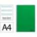 CUADERNO ESPIRAL LIDERPAPEL DIN A4 SMART TAPA BLANDA 80H 75GR PAUTA 3,5MM CON MARGEN COLOR VERDE