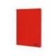 CUADERNO ESPIRAL LIDERPAPEL DIN A4 SMART TAPA BLANDA 80H 75GR PAUTA 3,5MM CON MARGEN COLOR ROJO