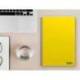 CUADERNO ESPIRAL LIDERPAPEL DIN A4 SMART TAPA BLANDA 80H 75GR PAUTA 3,5MM CON MARGEN COLOR AMARILLO