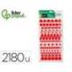 GOMETS LIDERPAPEL FIGURAS SURTIDAS BOLSA DE 20 HOJAS CIRCULOS TRIANGULOS ESTRELLAS CUADRADOS COLORES SURTIDOS