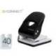 TALADRADOR Q-CONNECT KF14221 2 TALADROS COLOR NEGRO ABERTURA 3,5 MM CAPACIDAD 40 HOJAS