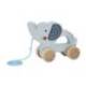 JUEGO INFANTIL IMAGINOVO MADERA ELEFANTE PARA ARRASTRAR CON RUEDAS +12 MESES 13,4X10X5,4CM