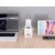 REGLETA Q-CONNECT ENCHUFE MULTIPLE 10 EN 1 CABLE 1,4 MT 6 TOMAS DE CORRIENTE+3 USB+1 USB TIPO C 140X76X87MM