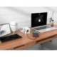 REGLETA Q-CONNECT DE CUBO ENCHUFE MULTIPLE POWER CUBE 6 EN 1 DIRECTO PARED 3 TOMAS DE CORRIENTE+2 USB+1 USB C