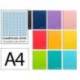 CUADERNO ESPIRAL LIDERPAPEL DIN A4 WITTY TAPA DURA 80H 90GR MILIMETRADO 2MM COLORES SURTIDOS
