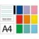 CUADERNO ESPIRAL LIDERPAPEL DIN A4 WITTY TAPA DURA 80H 90GR PAUTA 3,5MM CON MARGEN COLORES SURTIDOS