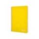 CUADERNO ESPIRAL LIDERPAPEL DIN A4 WITTY TAPA DURA 80H 90GR CUADRO 4MM CON MARGEN COLOR AMARILLO