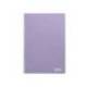 CUADERNO ESPIRAL LIDERPAPEL DIN A4 SMART TAPA BLANDA 80H 75GR CUADRO 4MM CON MARGEN COLOR VIOLETA