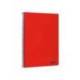 CUADERNO ESPIRAL LIDERPAPEL DIN A4 SMART TAPA BLANDA 80H 75GR CUADRO 4MM CON MARGEN COLOR ROJO