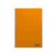 CUADERNO ESPIRAL LIDERPAPEL DIN A4 SMART TAPA BLANDA 80H 75GR CUADRO 4MM CON MARGEN COLOR NARANJA