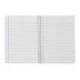 CUADERNO ESPIRAL LIDERPAPEL DIN A4 SMART TAPA BLANDA 80H 75GR RAYADO MONTESSORI 3,5MM CON MARGEN COLORES SURTIDOS