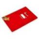 CUADERNO ESPIRAL LIDERPAPEL DIN A4 PAUTAGUIA TAPA DURA 80H 90 GR CUADRO PAUTADO 4MM COLOR ROJO