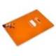 CUADERNO ESPIRAL LIDERPAPEL DIN A4 PAUTAGUIA TAPA DURA 80H 90 GR CUADRO PAUTADO 4MM COLOR NARANJA