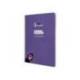 CUADERNO ESPIRAL LIDERPAPEL DIN A4 PAUTAGUIA TAPA DURA 80H 90 GR CUADRO PAUTADO 4MM COLOR LILA