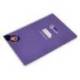 CUADERNO ESPIRAL LIDERPAPEL DIN A4 PAUTAGUIA TAPA DURA 80H 90 GR CUADRO PAUTADO 4MM COLOR LILA
