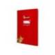 CUADERNO ESPIRAL LIDERPAPEL DI N A4 PAUTAGUIA TAPA BLANDA 80H 75 GR CUADRO PAUTADO 5MM COLOR ROJO