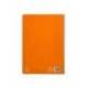 CUADERNO ESPIRAL LIDERPAPEL DI N A4 PAUTAGUIA TAPA BLANDA 80H 75 GR CUADRO PAUTADO 4MM COLOR NARANJA
