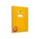 CUADERNO ESPIRAL LIDERPAPEL DI N A4 PAUTAGUIA TAPA BLANDA 80H 75 GR CUADRO PAUTADO 4MM COLOR AMARILLO