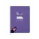 CUADERNO ESPIRAL LIDERPAPEL DI N A5 PAUTAGUIA TAPA DURA 80H 90 GR CUADRO PAUTADO 5MM COLOR LILA
