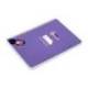 CUADERNO ESPIRAL LIDERPAPEL DI N A5 PAUTAGUIA TAPA DURA 80H 90 GR CUADRO PAUTADO 5MM COLOR LILA
