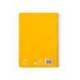 CUADERNO ESPIRAL LIDERPAPEL DI N A5 PAUTAGUIA TAPA DURA 80H 90 GR CUADRO PAUTADO 5MM COLOR AMARILLO