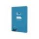 CUADERNO ESPIRAL LIDERPAPEL DI N A5 PAUTAGUIA TAPA DURA 80H 90 GR CUADRO PAUTADO 3MM COLOR AZUL