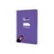 CUADERNO ESPIRAL LIDERPAPEL DI N A5 PAUTAGUIA TAPA BLANDA 40H 75 GR CUADRO PAUTADO 4MM COLOR LILA