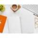CUADERNO ESPIRAL LIDERPAPEL DI N A5 PAUTAGUIA TAPA BLANDA 40H 75 GR CUADRO PAUTADO 3MM COLOR NARANJA