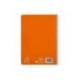 CUADERNO ESPIRAL LIDERPAPEL DI N A5 PAUTAGUIA TAPA BLANDA 40H 75 GR CUADRO PAUTADO 2,5MM COLOR NARANJA