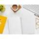 CUADERNO ESPIRAL LIDERPAPEL DI N A5 PAUTAGUIA TAPA BLANDA 40H 75 GR CUADRO PAUTADO 2,5MM COLOR AMARILLO