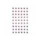 PEGATINAS IMAGINOVO GEMAS ROSAS Y MORADAS BRILLANTES CON RELIEVE PARA TODAS SUPERFICIES 190X105 MM EN