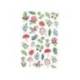 PEGATINAS IMAGINOVO FLORES VINTAGE DE PAPEL 190X100 MM EN BLISTER