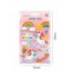 PEGATINAS IMAGINOVO UNICORNIOS MAGIC DREAMS CON RELIEVE 210X130 MM EN BLISTER