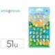 PEGATINAS IMAGINOVO CUTE ANIMALES PATOS CON RELIEVE 190X105 MM EN BLISTER