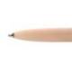 BOLIGRAFO BELIUS ROSE ALUMINIO COLOR BEIGE CLARO ORO ROSA TINTA AZUL CAJA DE DISEÑO
