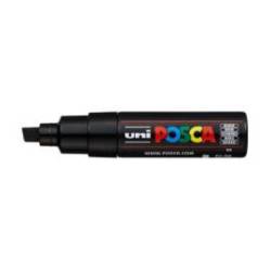 ROTULADOR UNI POSCA PC-8K MARCADOR DE PINTURA PUNTA BISELADA 8 MM NEGRO