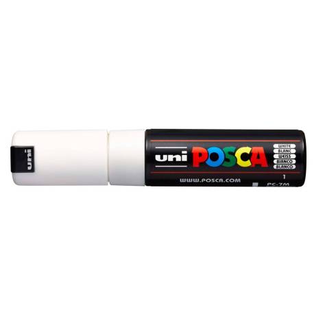 ROTULADOR UNI POSCA PC-7M BLANCO
